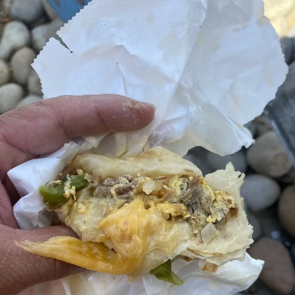 Breakfast Burrito Machaca