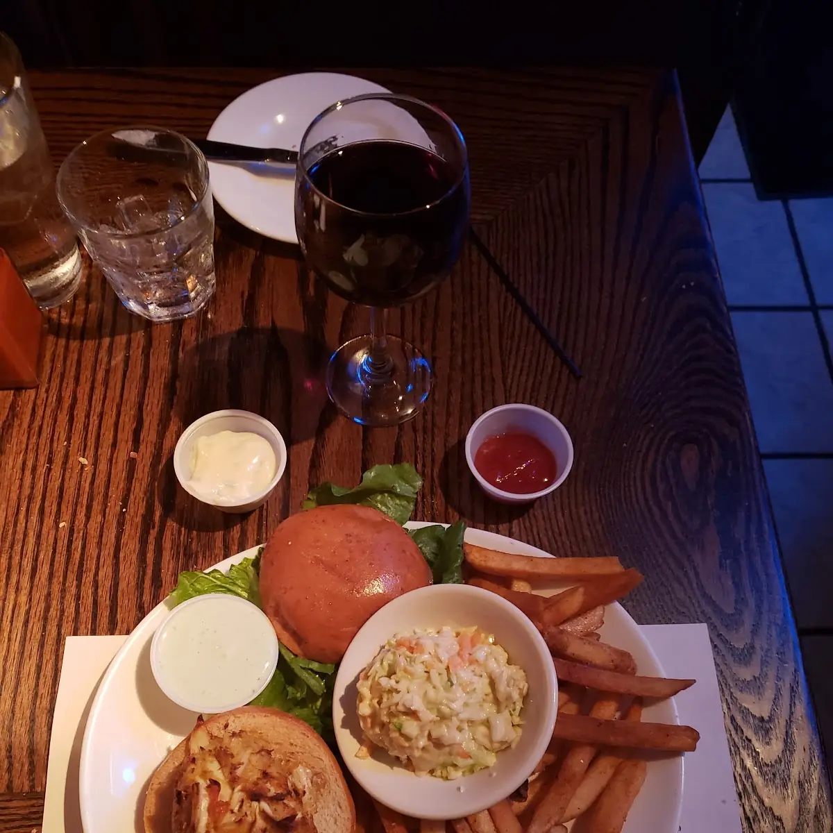 Crab Cake Sandwich