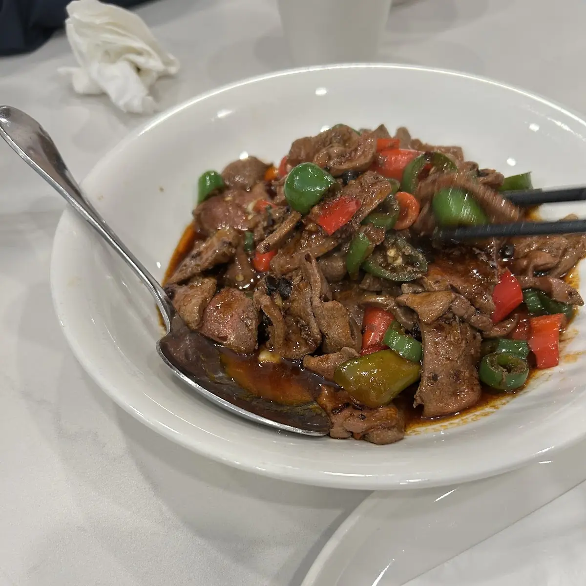 Stir Fired Pork Liver