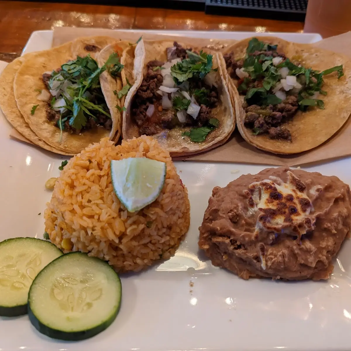 Rice & Beans Taco