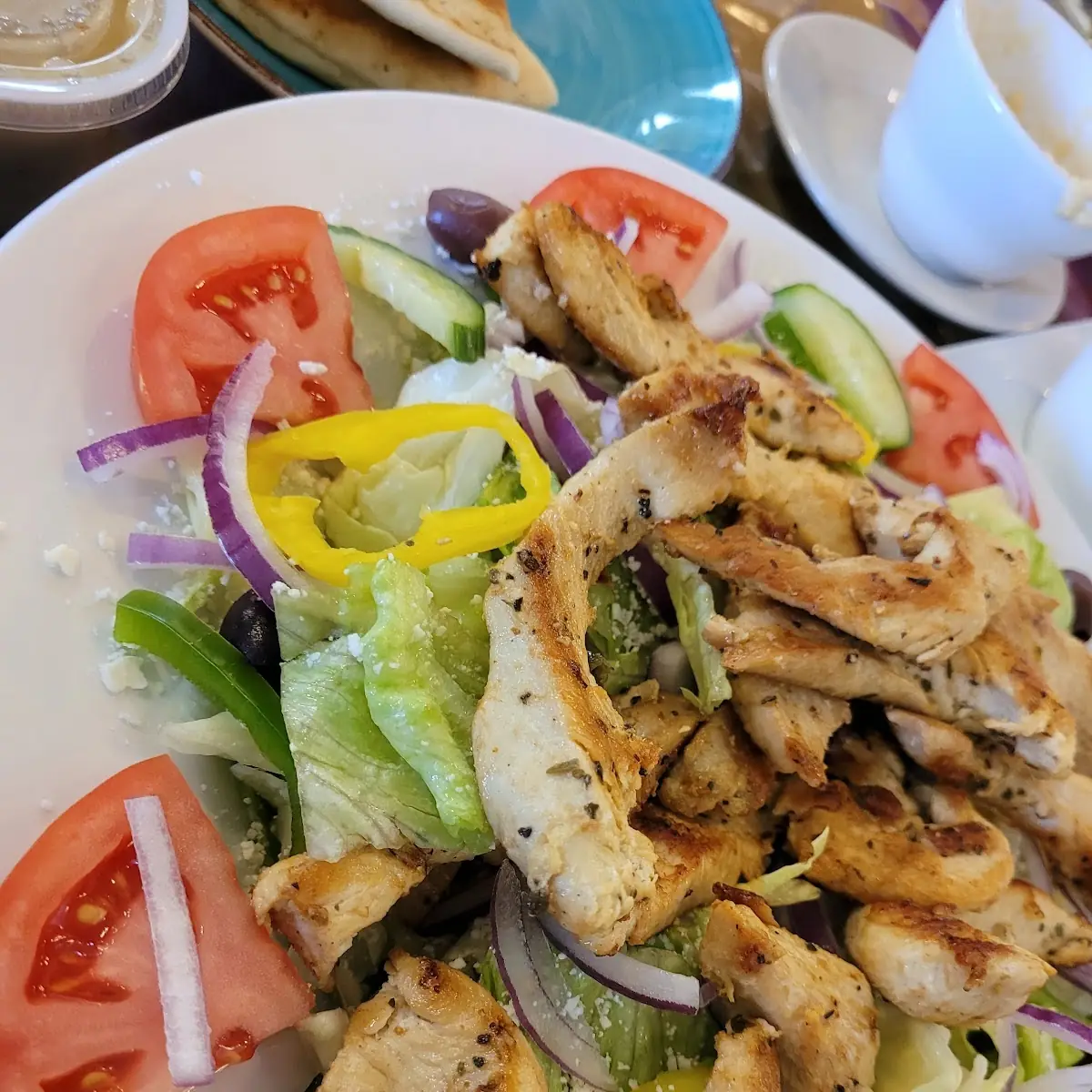 Greek Grilled Chicken Salad