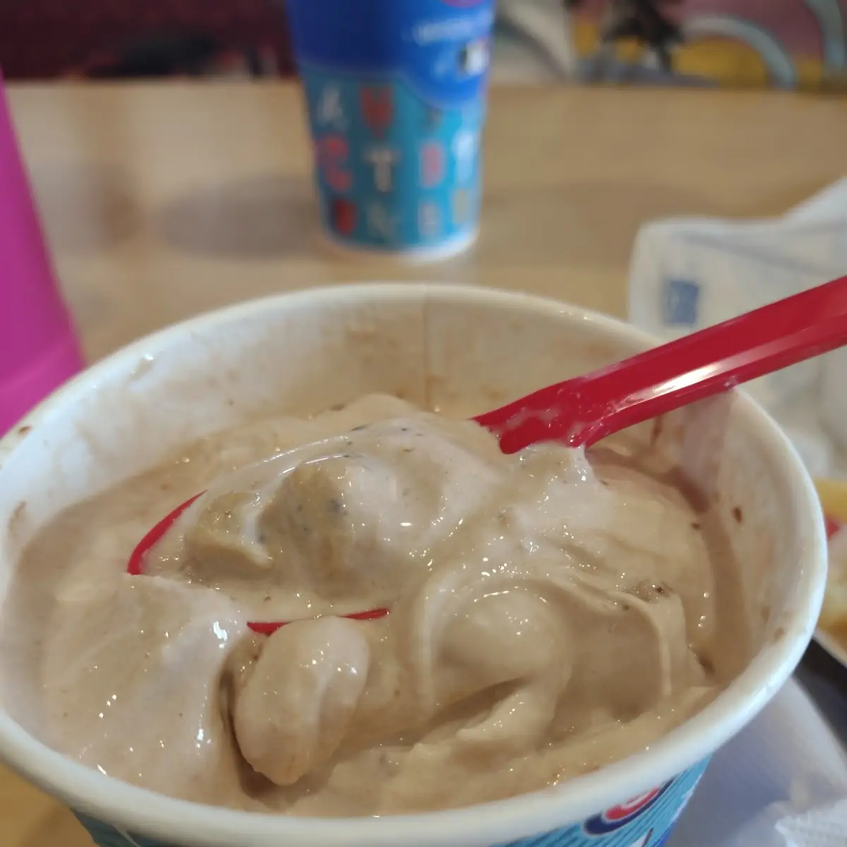 Chocolate Chip Cookie Dough Blizzard Treat