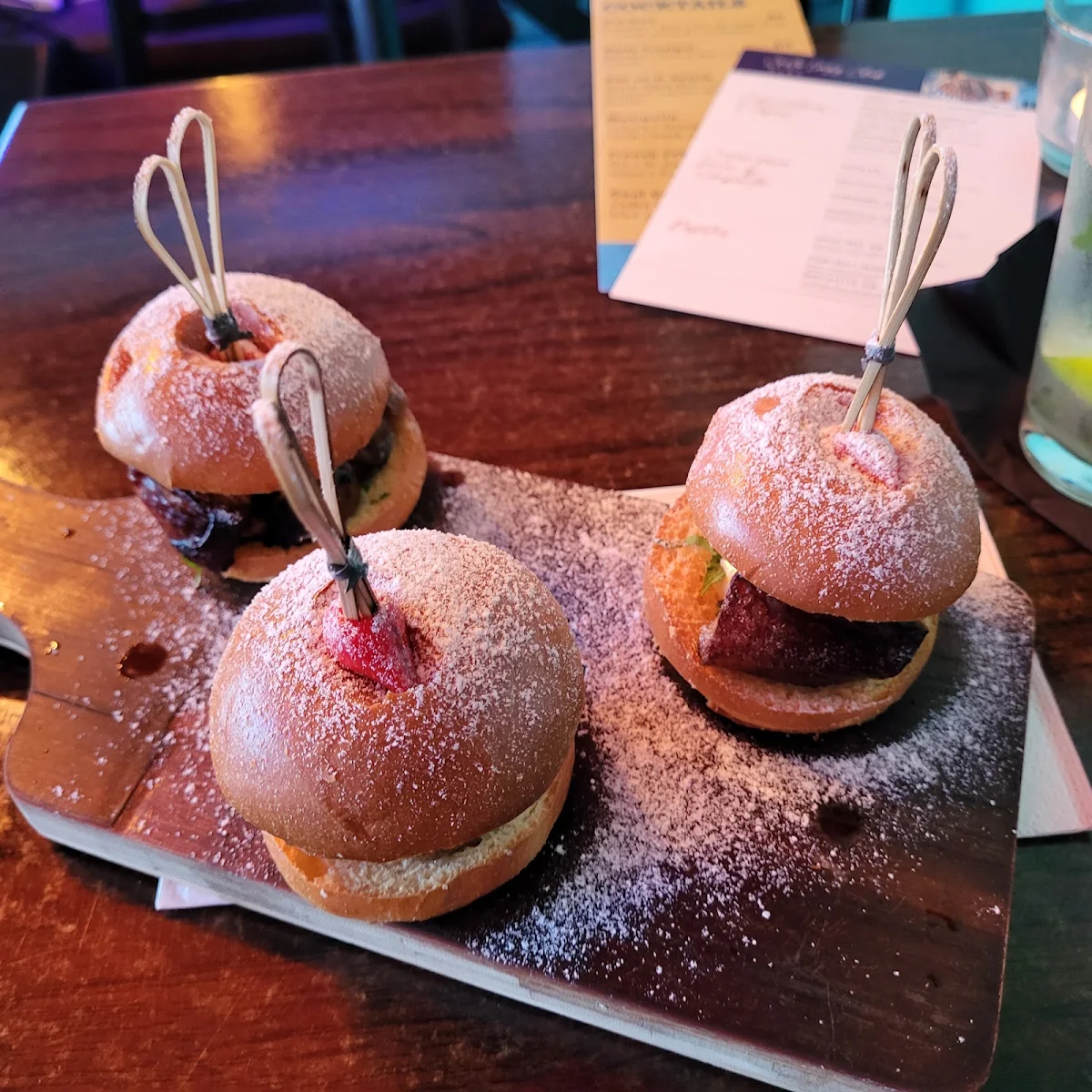Pork Belly Beignet Slidera