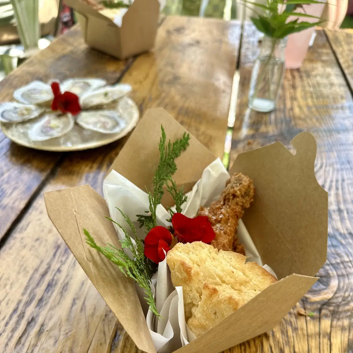 Fried Chicken Buttermilk Biscuit