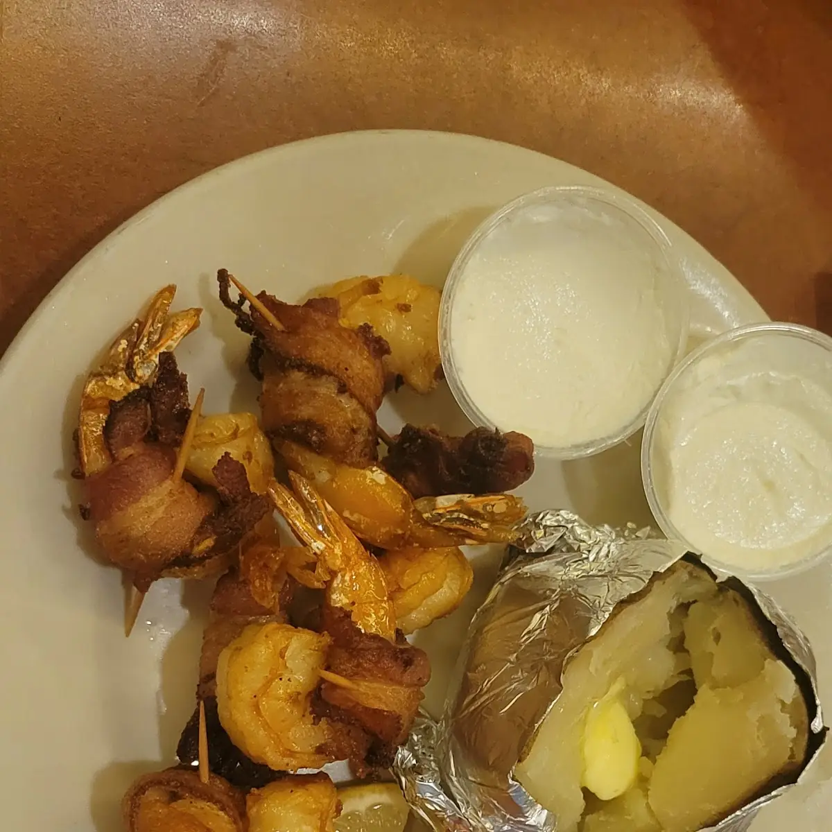 Jalapeño Bacon Wrapped Shrimp