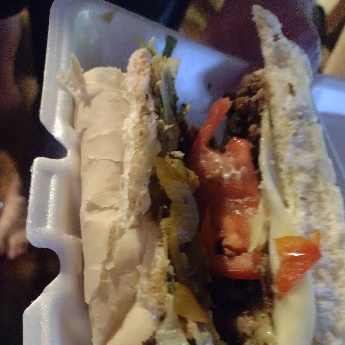 Cheese Steak Sub w Fries