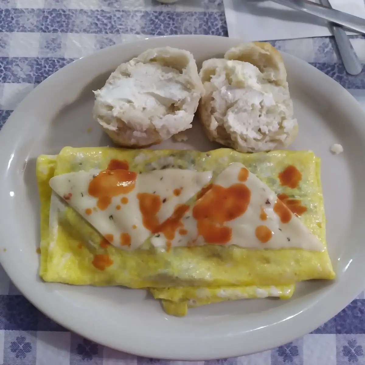 Philly Cheesesteak Omelet