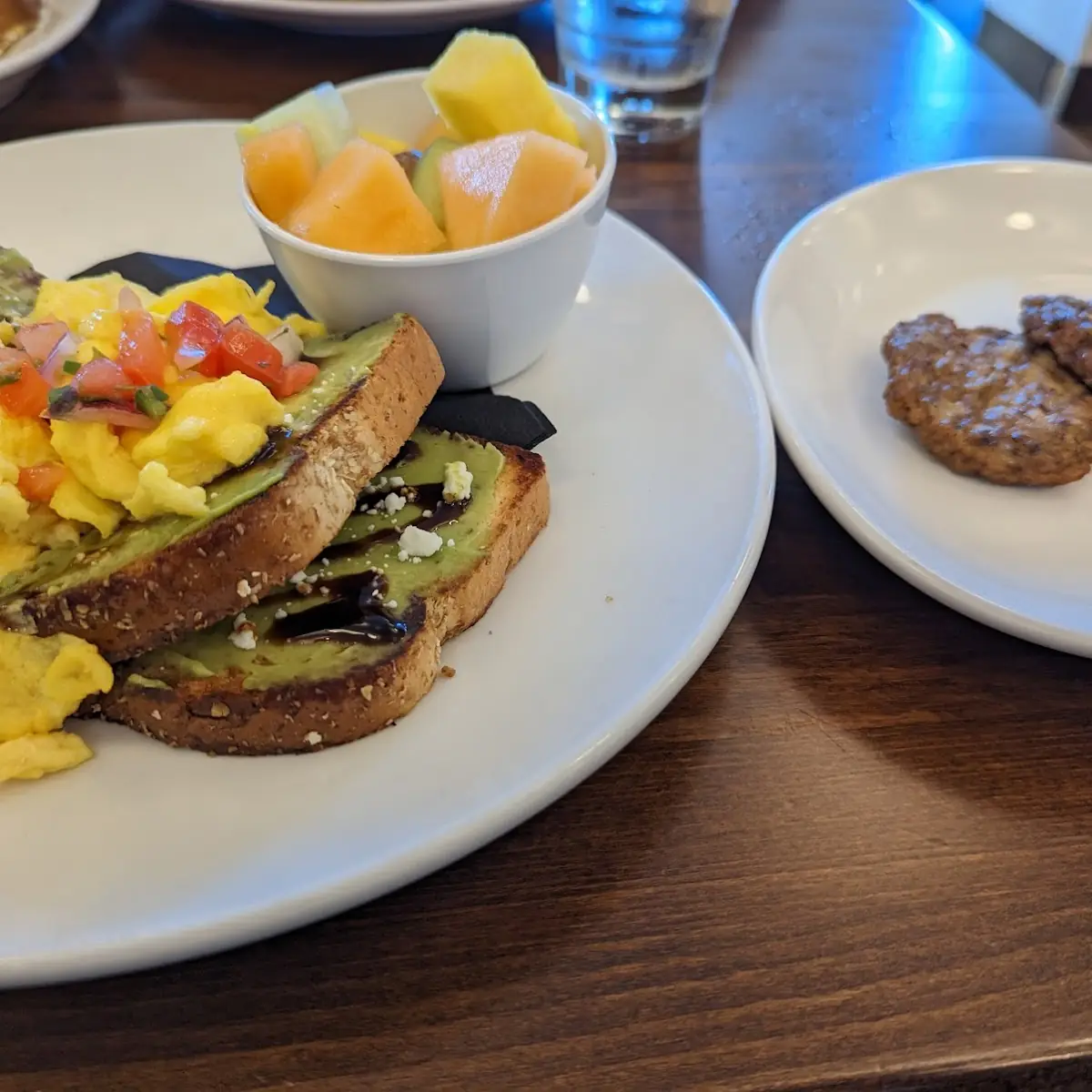 Avocado Toast with Scrambled Eggs