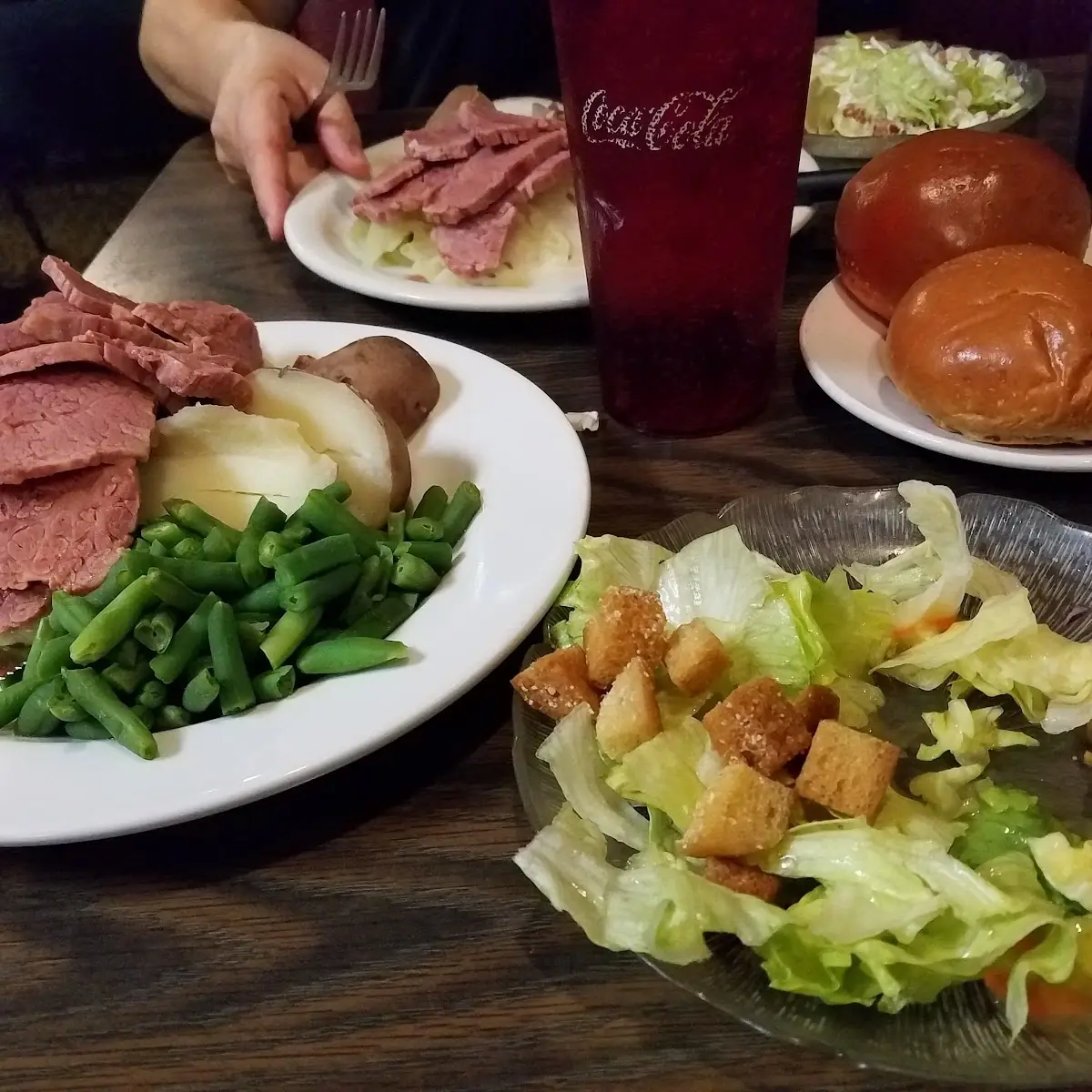 Corned Beef and Cabbage Dinner