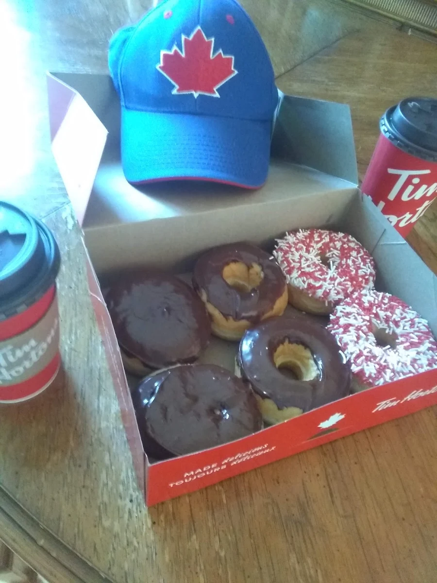 Canada Day Donut