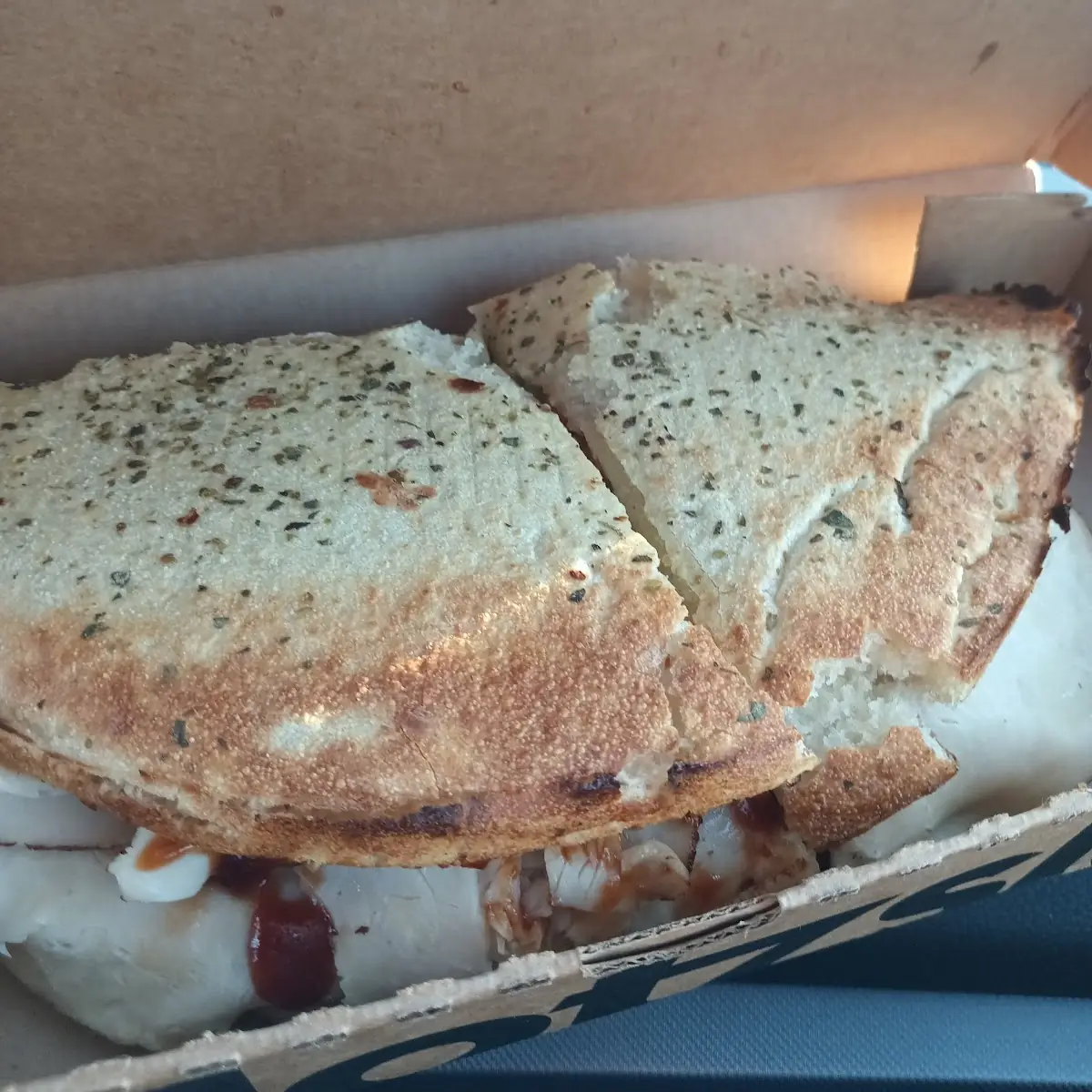 Calzone BBQ Chicken