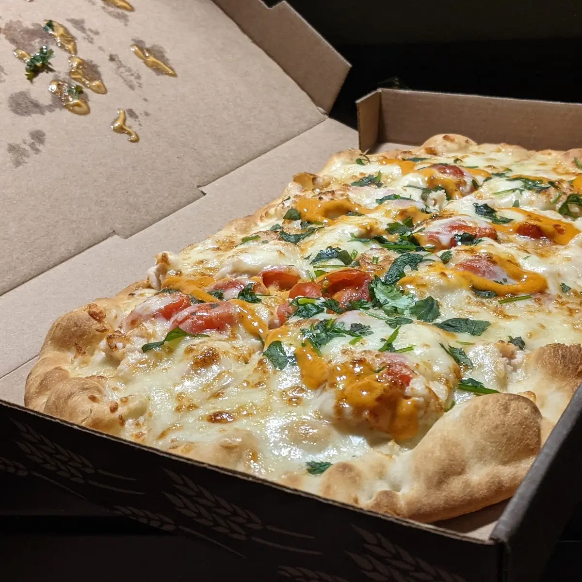 Flatbread Chicken Pizza