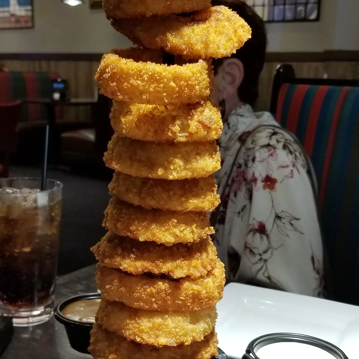 Towering Onion Rings