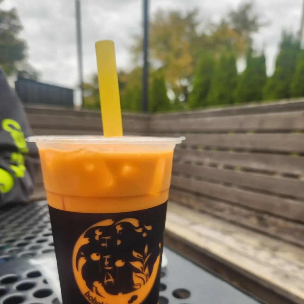 Thai Tea with Boba