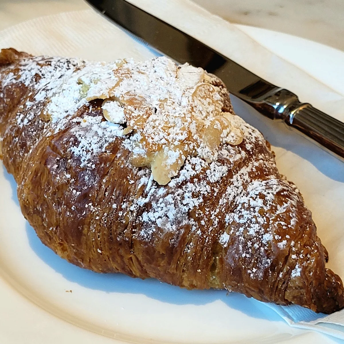 Flaky Almond Croissant