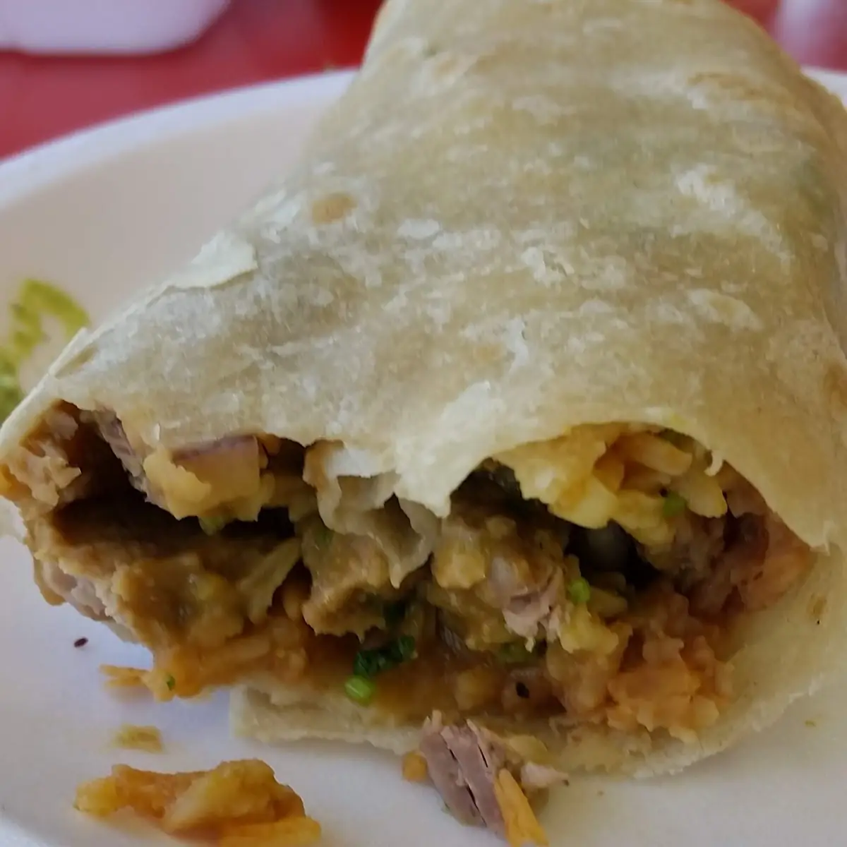 Chili Verde Burrito