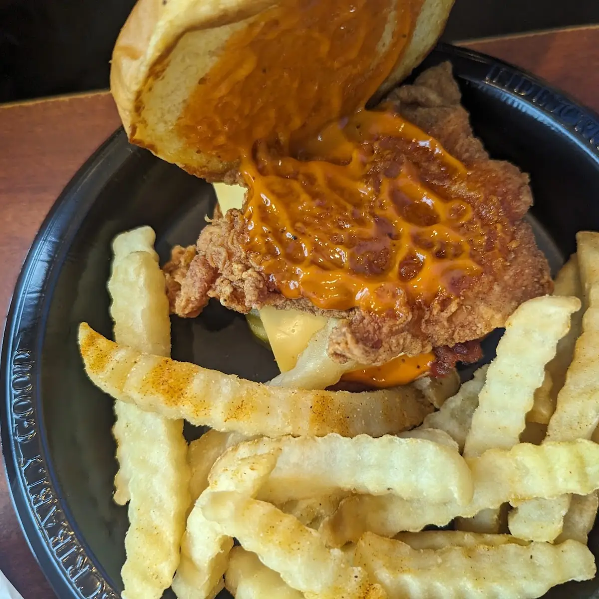 Hot Chicken Sandwich Combo