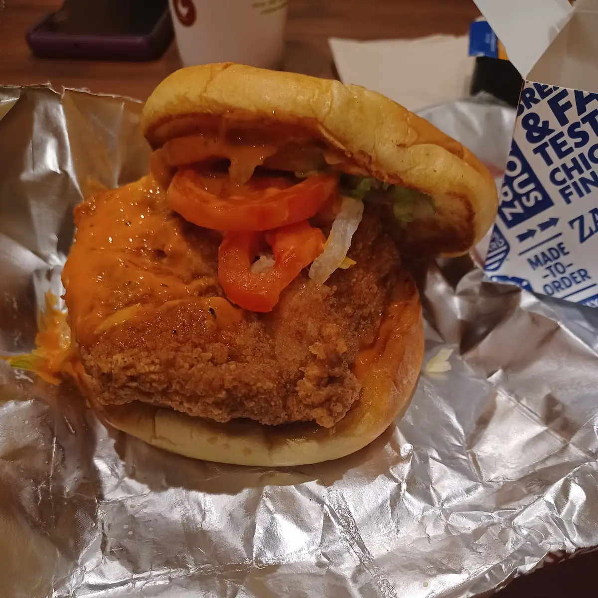Signature Spicy Chicken Sandwich