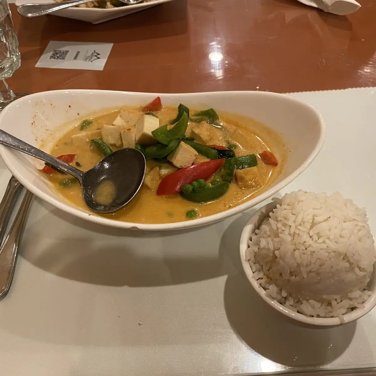 Coconut Milk and White Rice