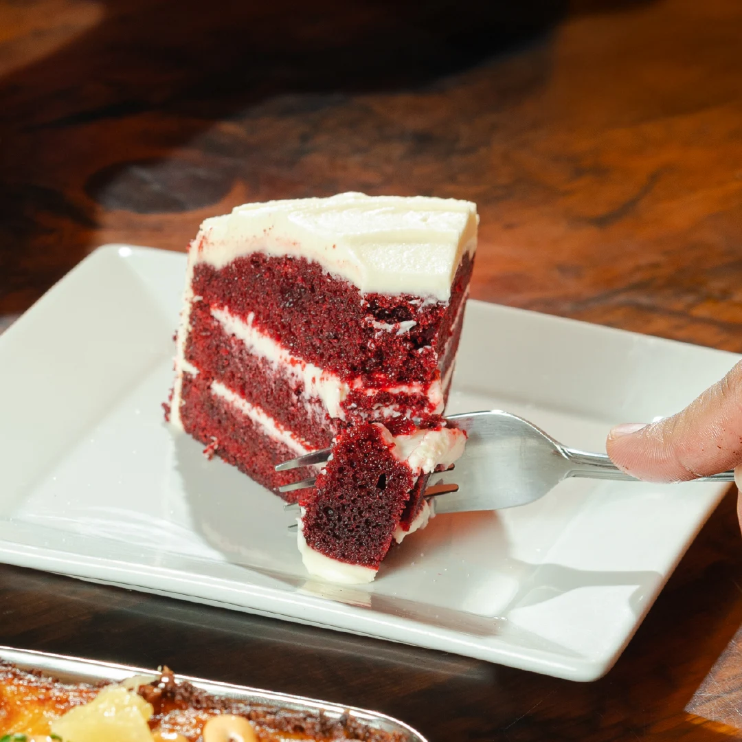 Red Velvet Cake, McMan Pizza (Detroit Style Pizza)