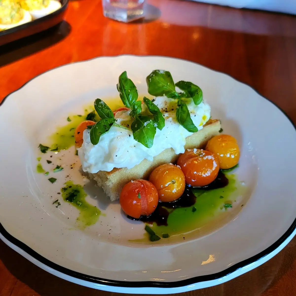 Burrata on Toast