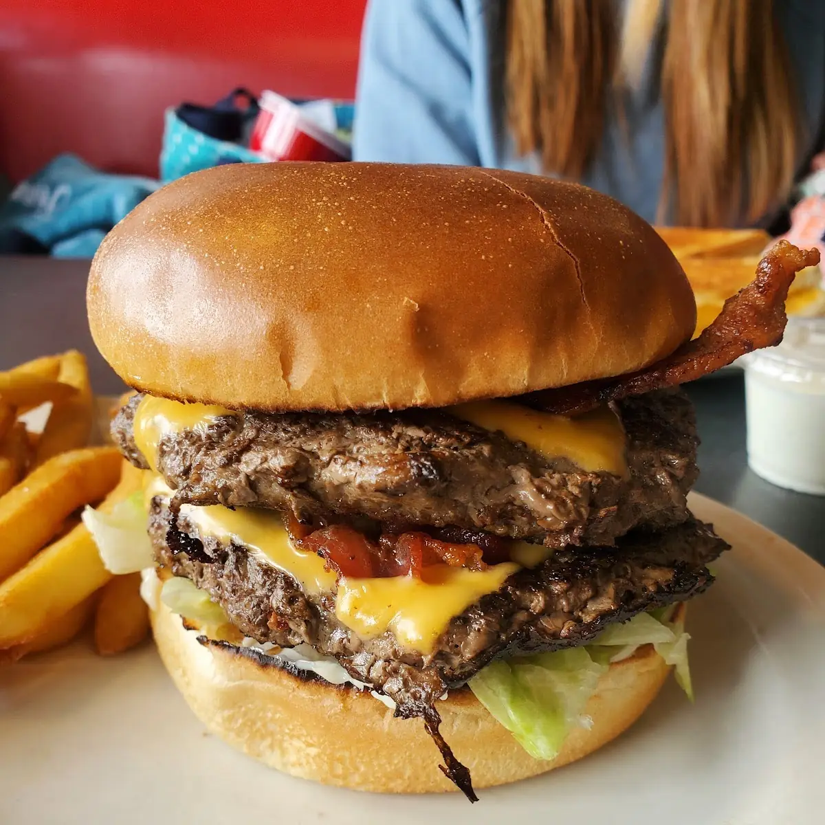 Double Bacon Burger