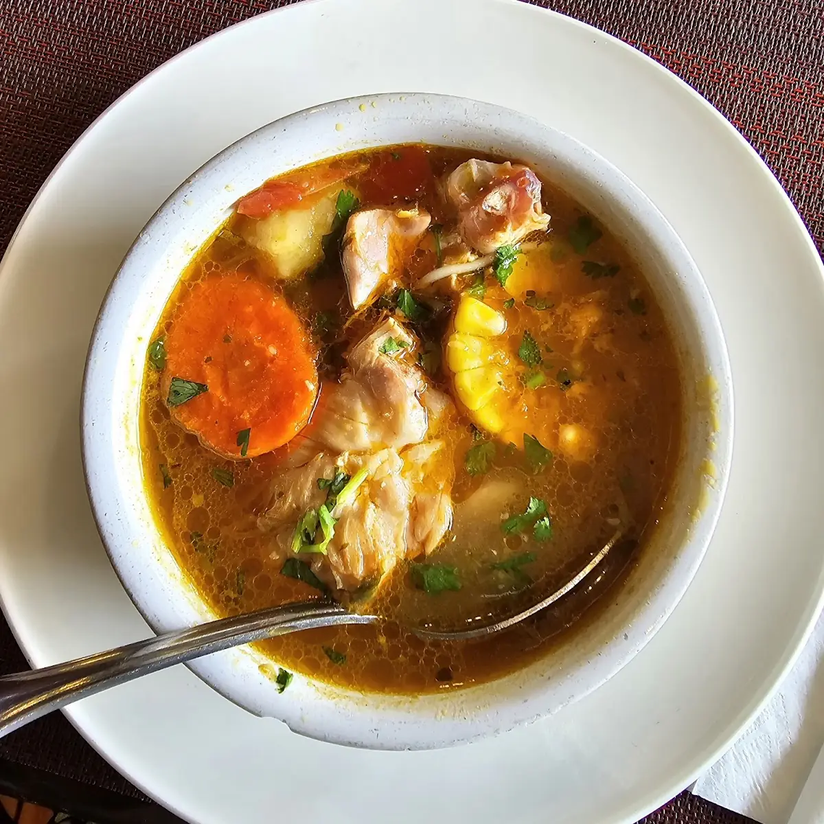 Cuban Chicken Soup