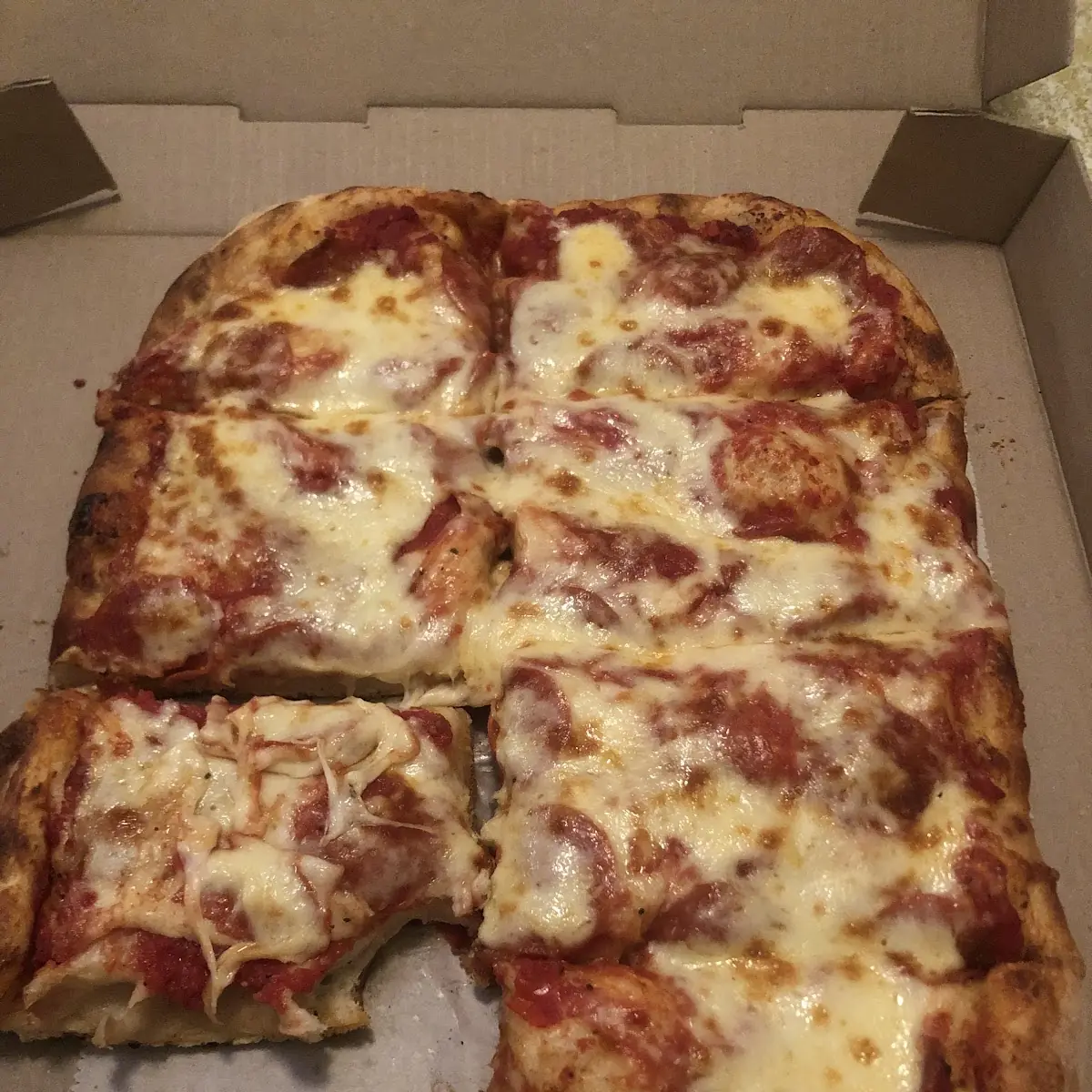 Sicilian Pan Pizza