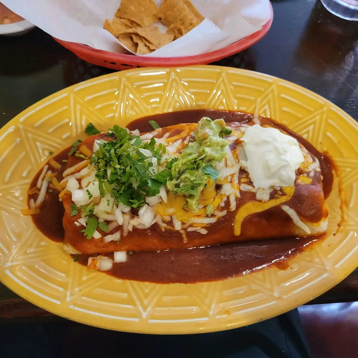 Chile Relleno & Enchilada