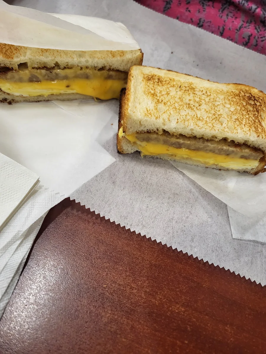Sausage Egg and Cheese Sandwich