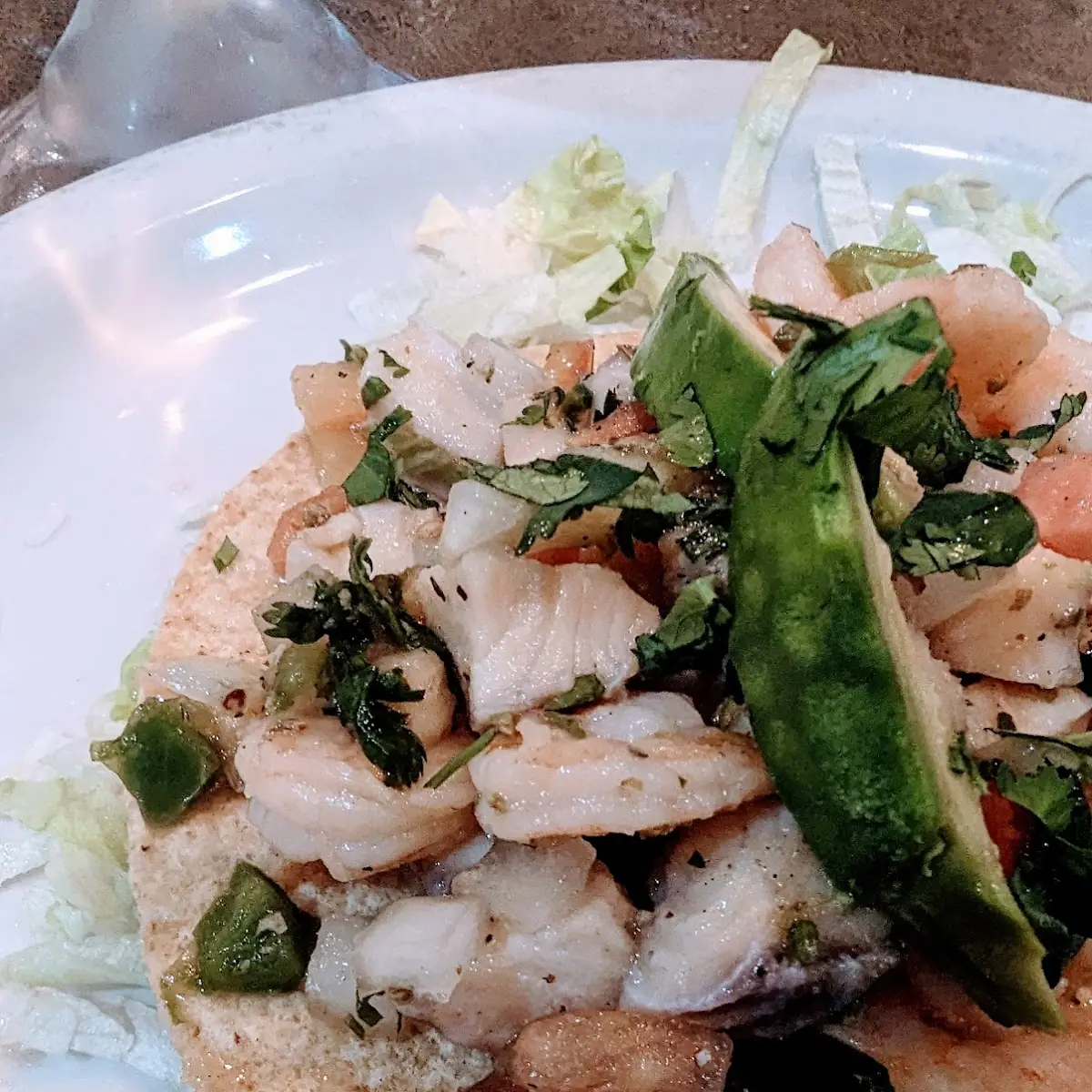 Ceviche Tostada