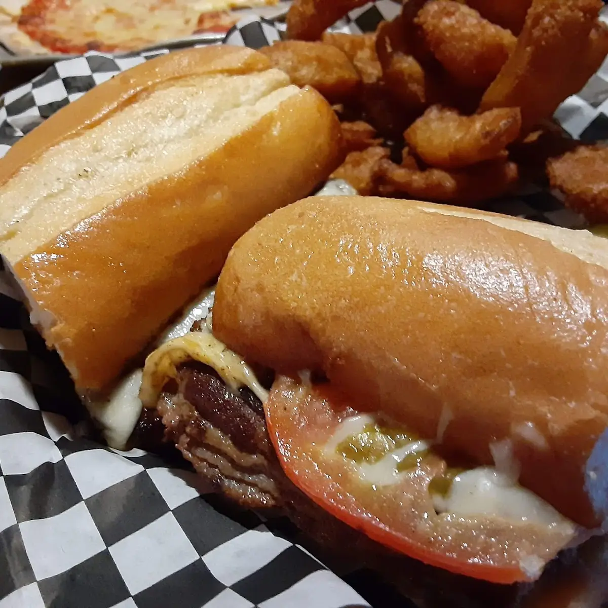 Garlic Cheesesteak Sandwich