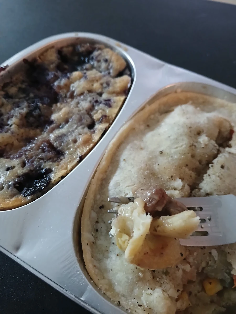 Beef Pot Pie Blueberry Dessert