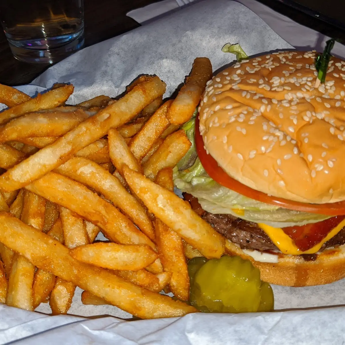 Cheeseburger & French Fries
