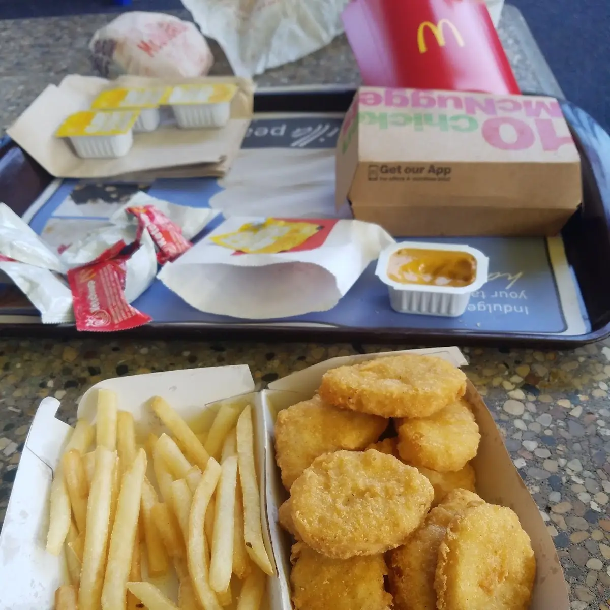 Chicken Nuggets and Fries