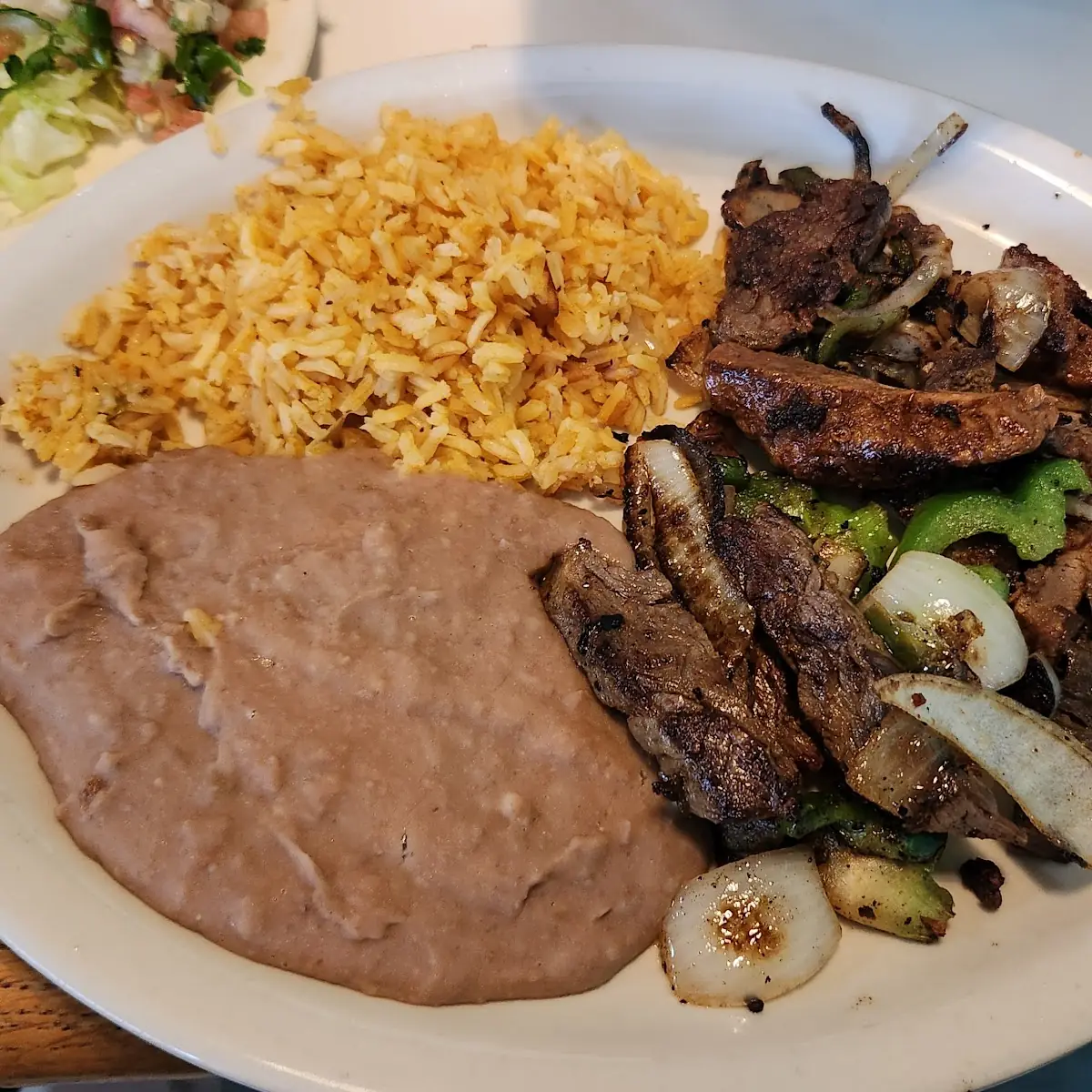 Steak Fajita Lunch Combo