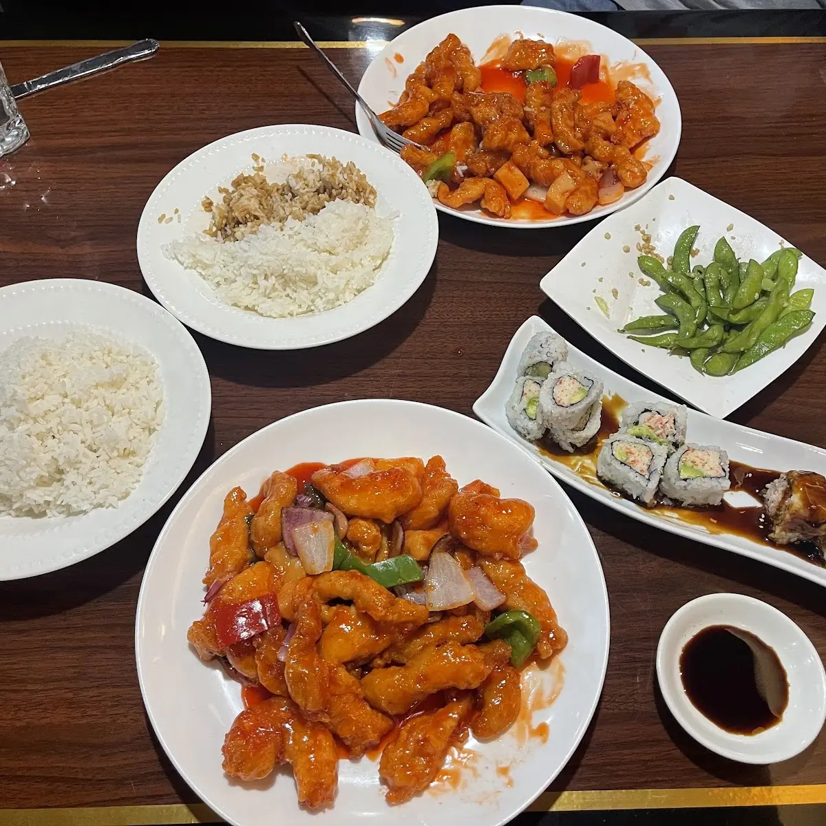 Sweet and Sour Chicken Steamed Rice