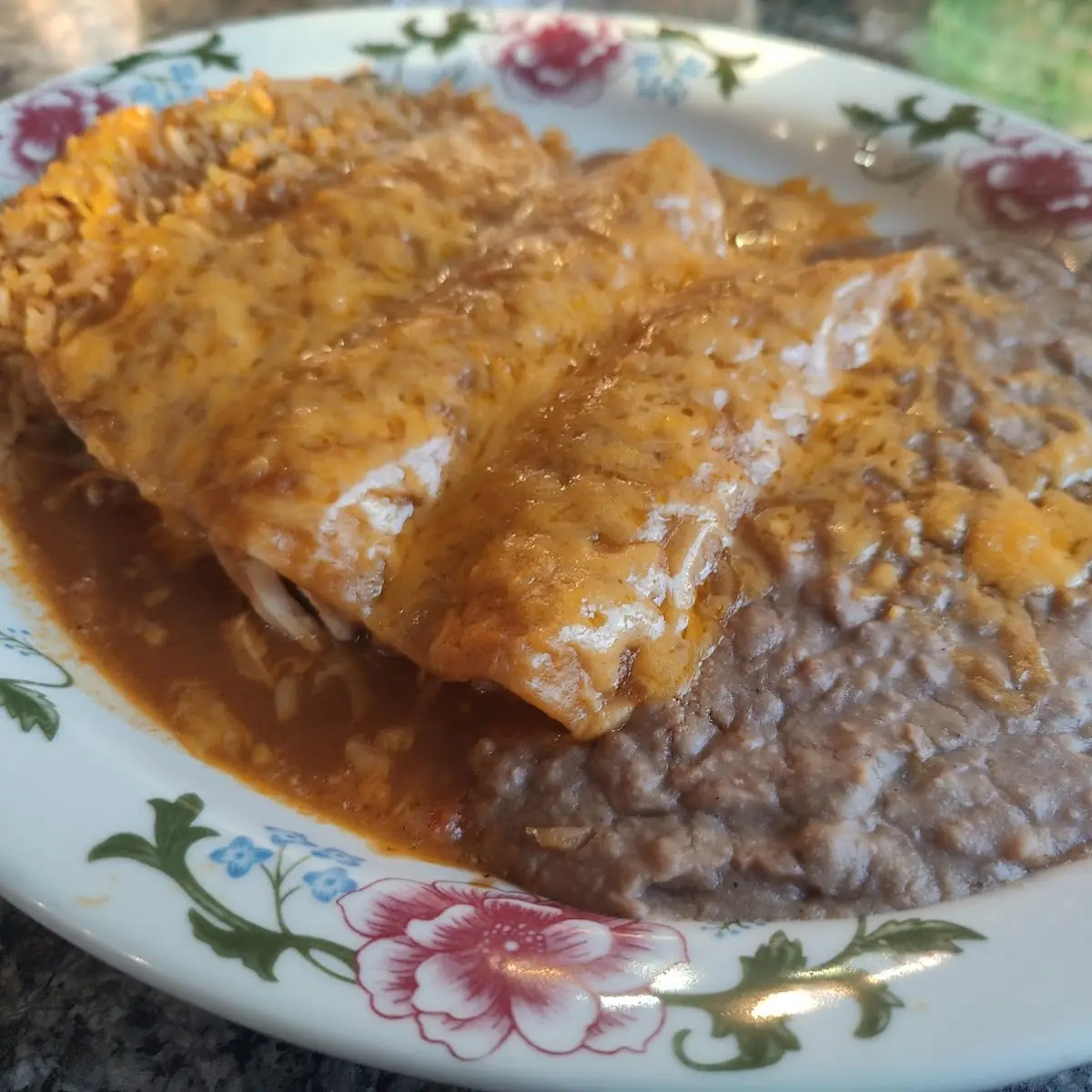 Enchilada & 1 Chile Relleno
