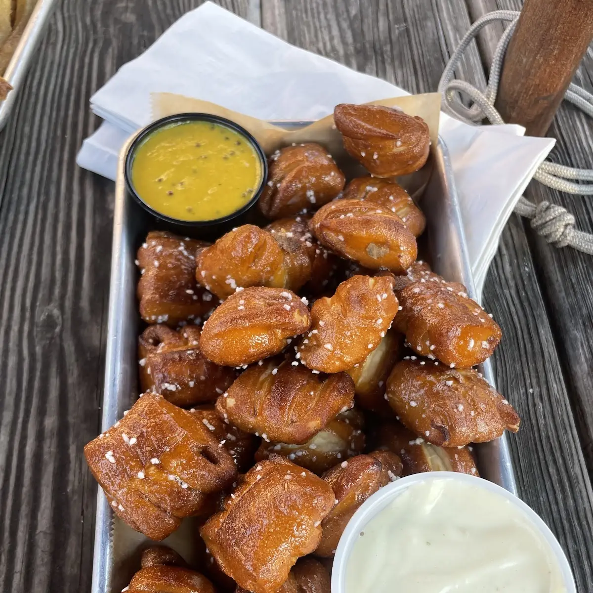 Bavarian Pretzel Bites