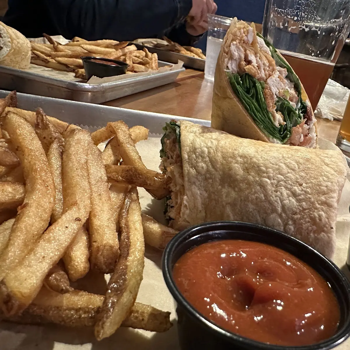 Vinny's Crispy Chicken Wrap