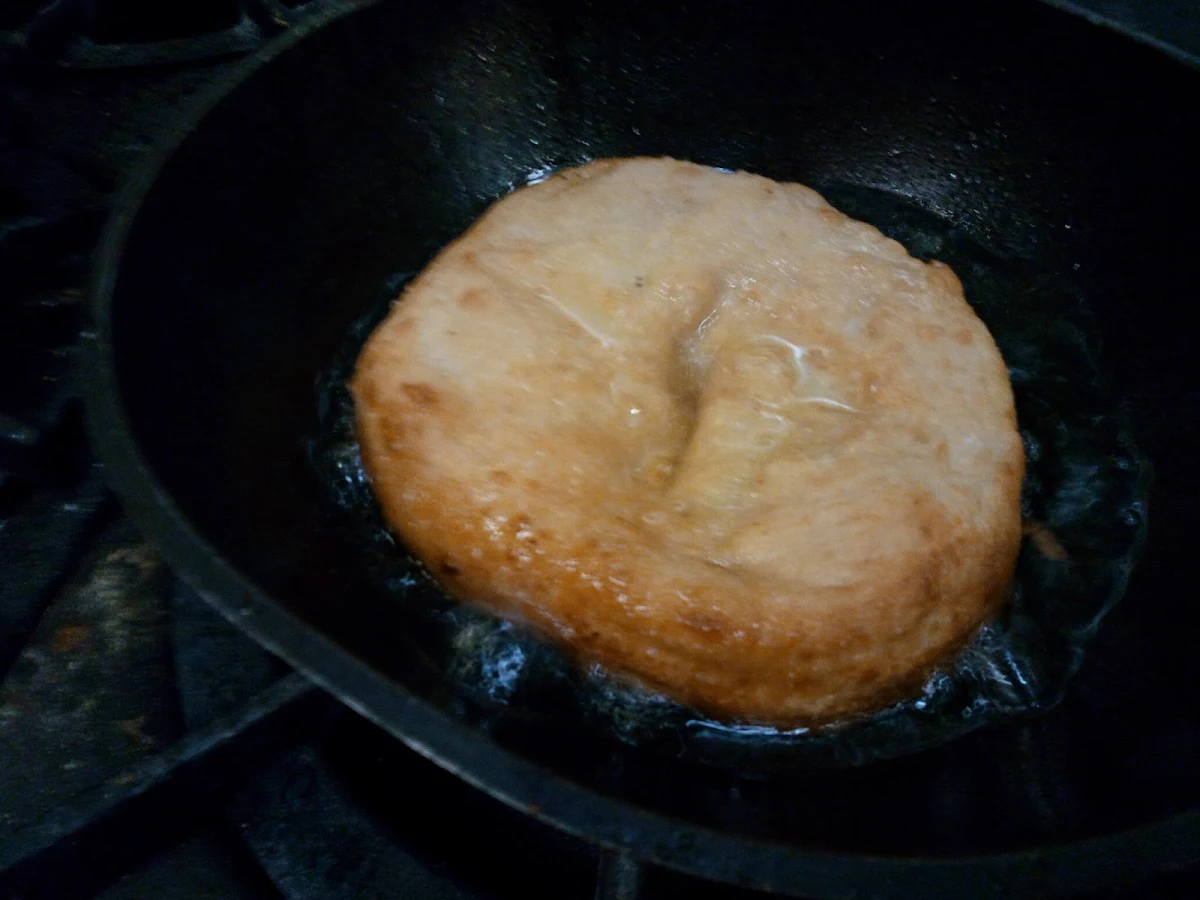 Cast Iron Olive Oil-Fried Pan Bread