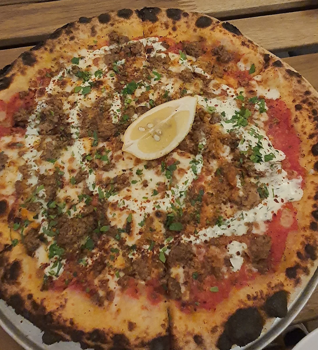 Aleppo Spiced Lamb, Lenny Pizzeria & Bar