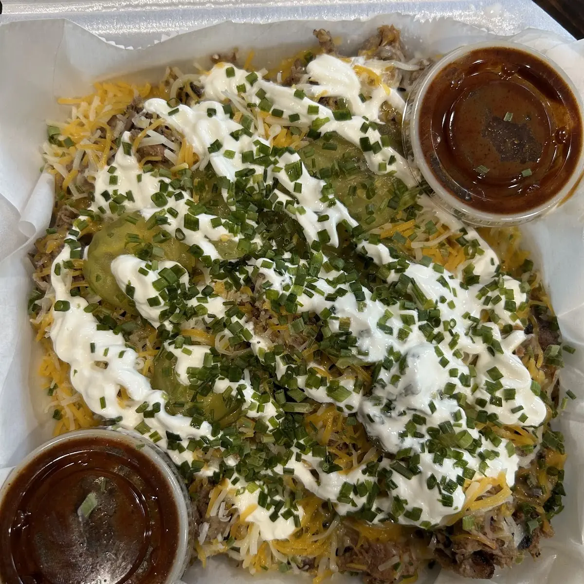 Pulled Pork Cheese Fries