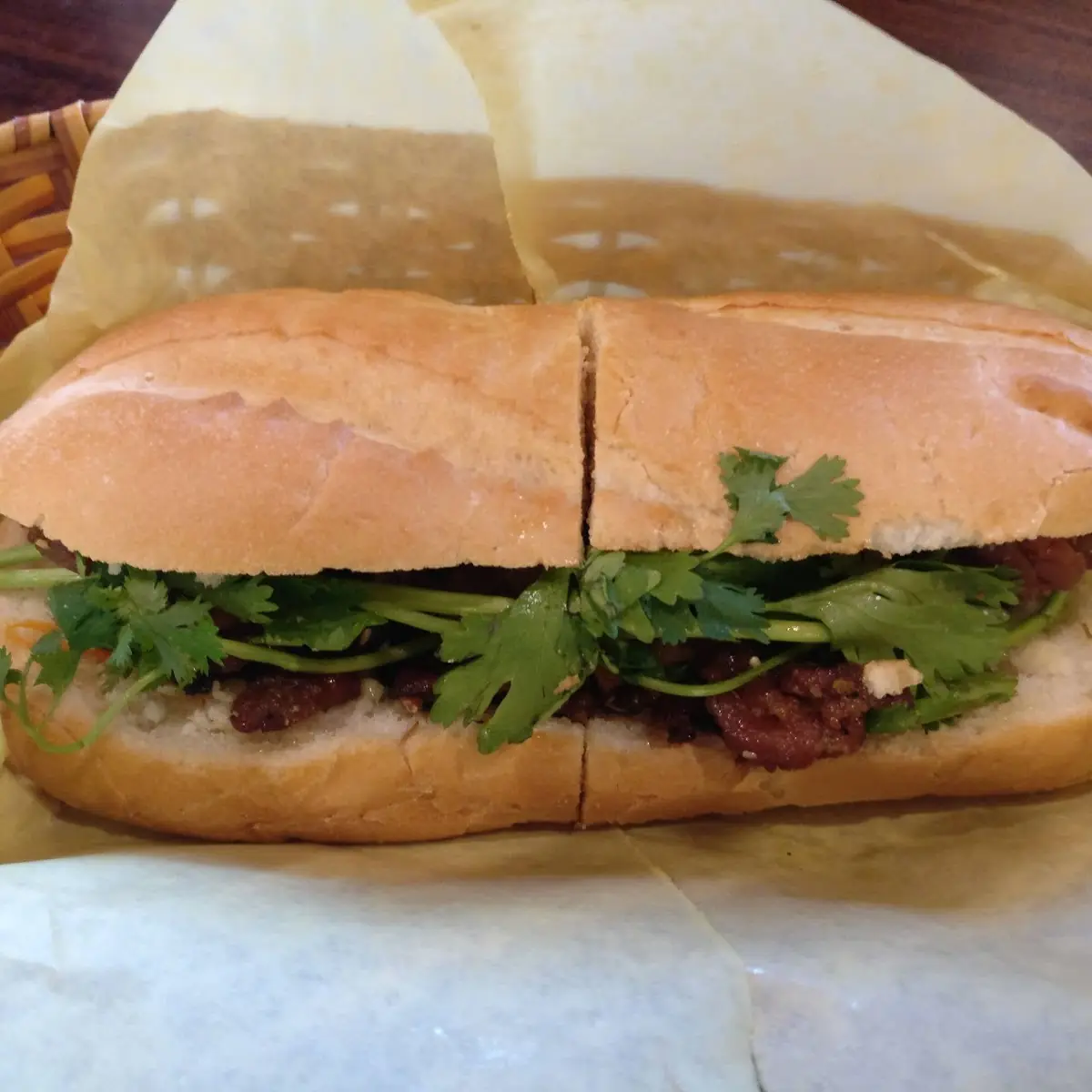 Honey Glazed Pork Sandwich