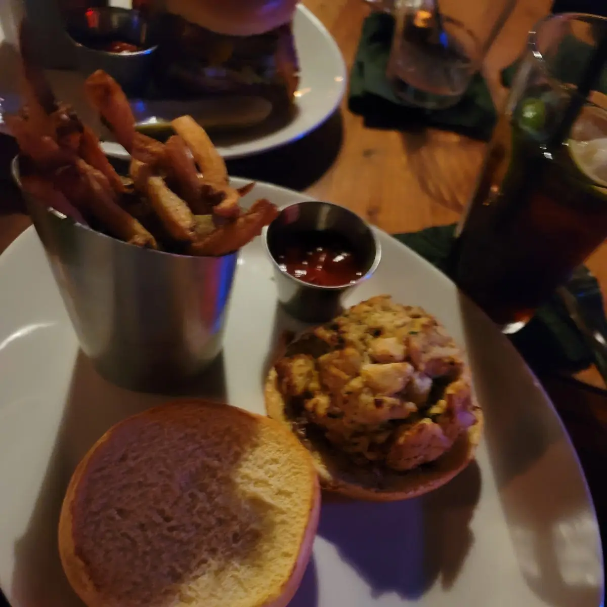 Lump Crab Cake Sandwich