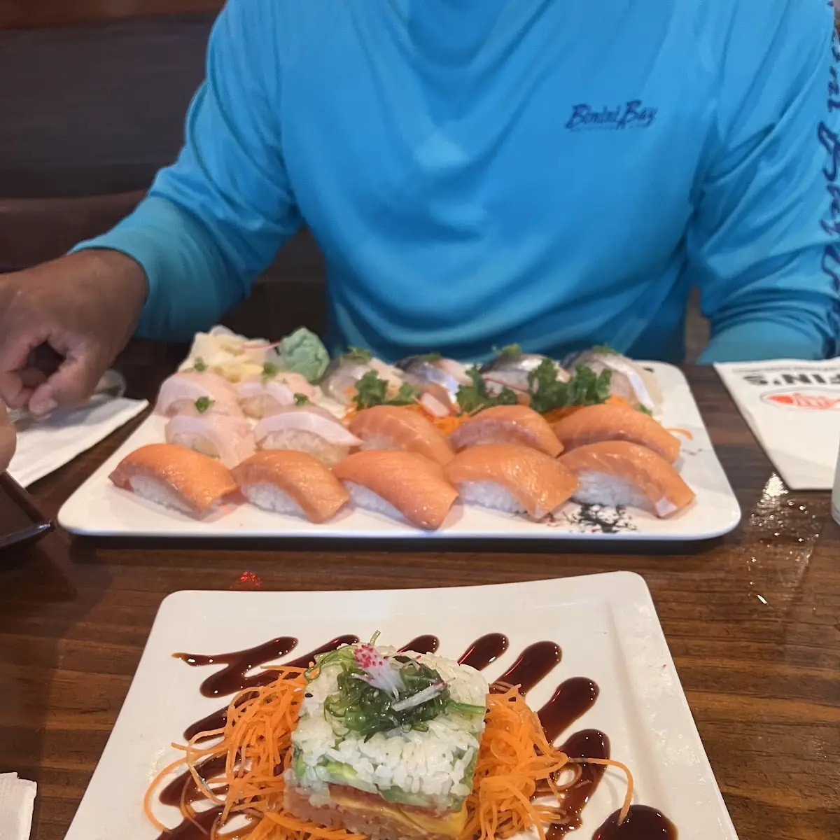 Grill Salmon Roll