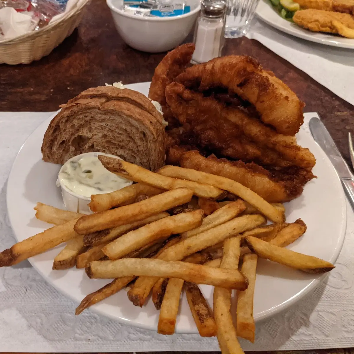 Lake Perch Dinner