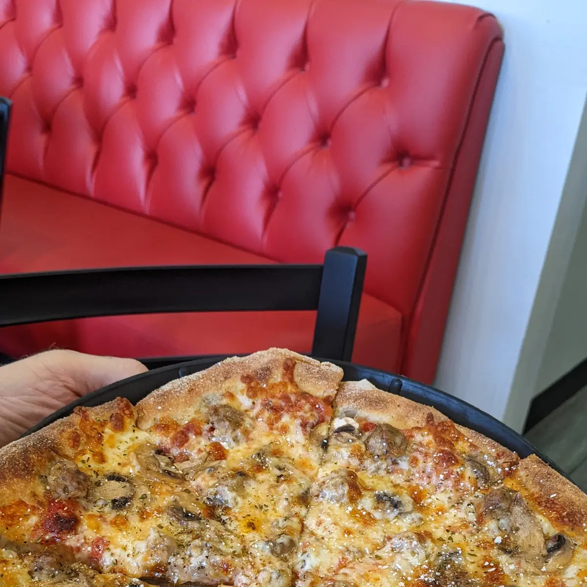 Sausage Mushroom Pizza