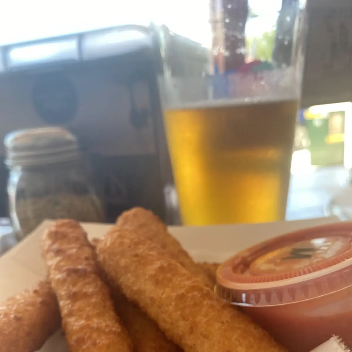 Fried Mozzarella Sticks