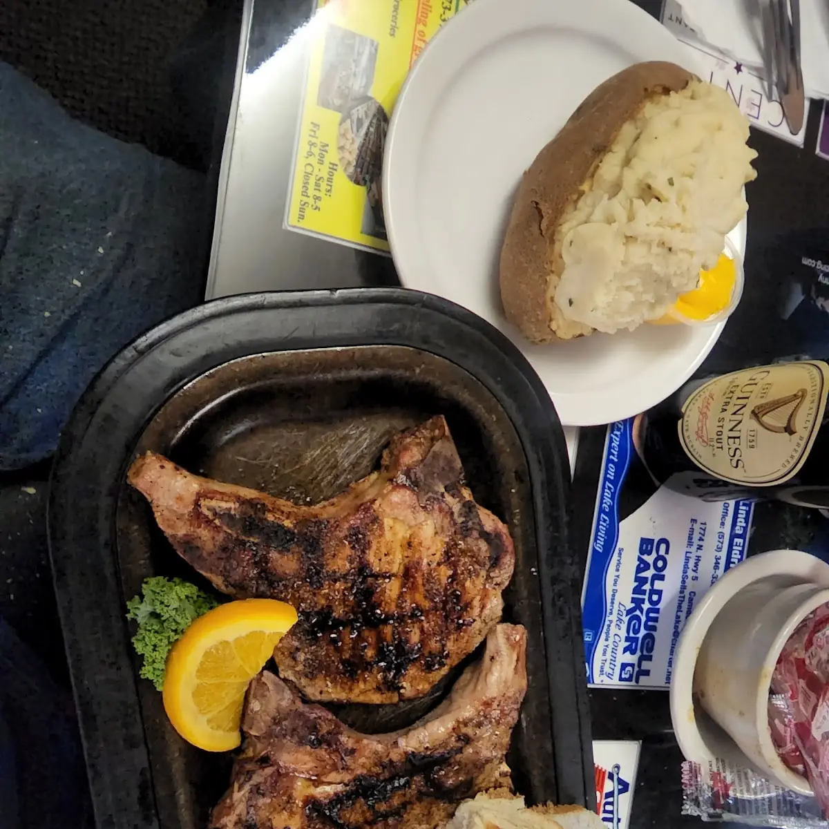 Pork Chop Dinner Cajun Style